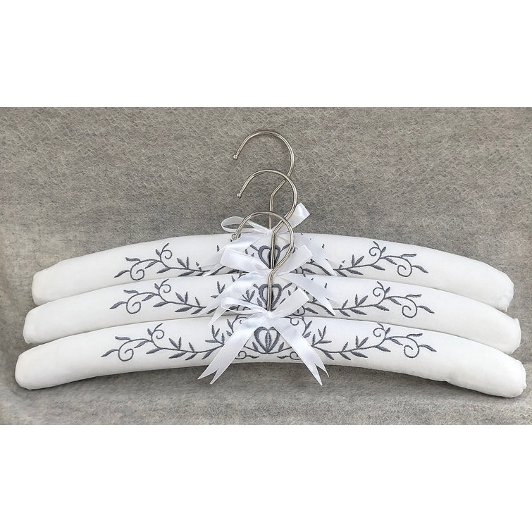 Florence Lilly Padded Clothes Hangers Wayfair.co.uk